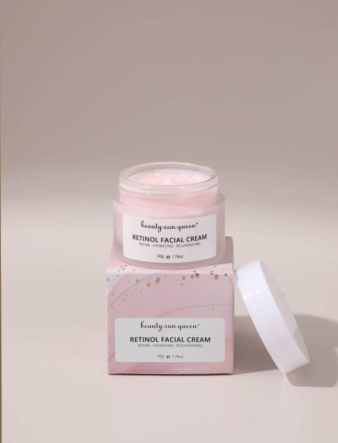 Anti Aging Retinol Cream For Face, Encapsulated Retinol With Hyaluronic Acid, Niacinamide & Ceramides, Smooths Wrinkles & Fine Lines, Gentle Skin Brightening