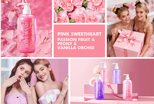 Perfume Shimmer Body Wash Pink Sweetheart Парфюмированный гель для душа с мерцающим эффектом Pink Sweetheart
